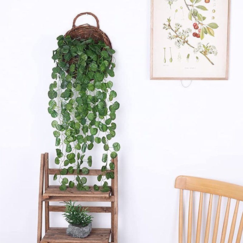 Artificial Basket Rattan Hangi - Rattan Plant Basket recension och pris