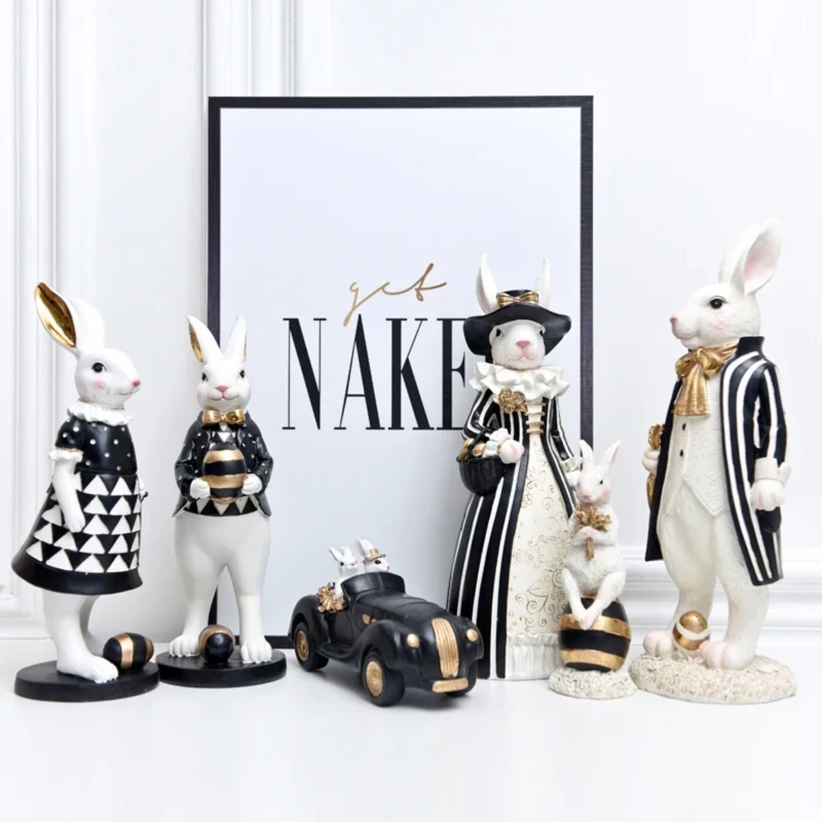 Creative Pastoral Palace Rabbi - Home Decor Za recension och pris