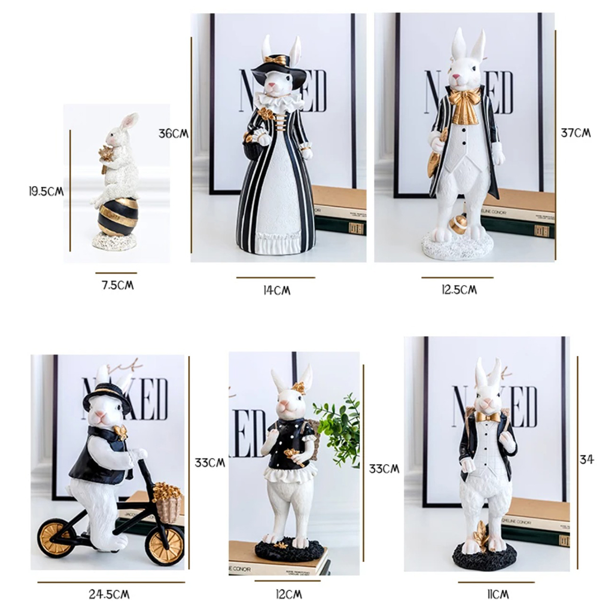 Creative Pastoral Palace Rabbi - Home Decor Za recension och pris