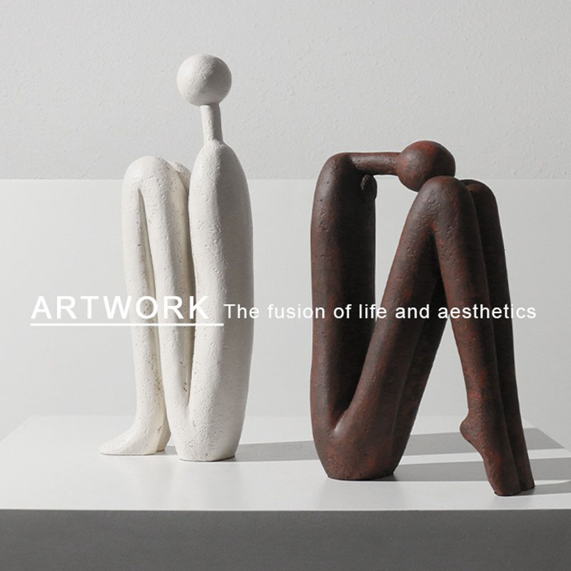 Korean Abstract Art Figure Sta - Home Decor Za recension och pris